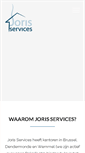 Mobile Screenshot of jorisservices.be