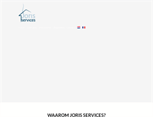 Tablet Screenshot of jorisservices.be